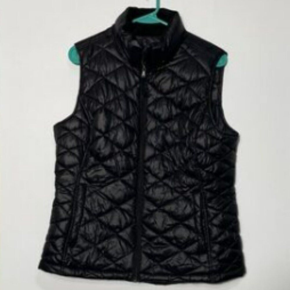 Tek Gear Women's Black Quilted Vest